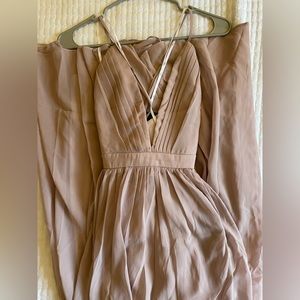 Lulus Dyst Lilac Pleated Maxi Dress